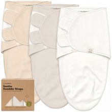 Load image into Gallery viewer, 3-Pack Soothe Swaddle Wraps