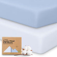 Load image into Gallery viewer, Soothe Fitted Crib Sheet