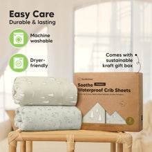 Load image into Gallery viewer, Easy Care, Durable and lasting, Machine washable, Dryer-friendly, Comes with sustainable kraft gift box