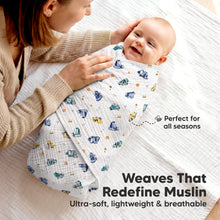 Load image into Gallery viewer, Weaves that redefine muslin - ultra soft, lightweight and breathable (perfect for all seasons)