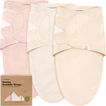 Load image into Gallery viewer, 3-Pack Soothe Swaddle Wraps