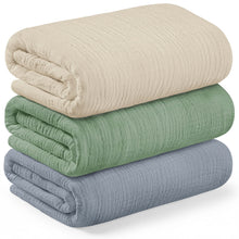 Load image into Gallery viewer, 3-Pack Lyra Muslin Swaddle Blankets
