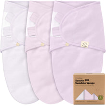 Load image into Gallery viewer, 3-Pack Soothe (Wren) Swaddle Wraps
