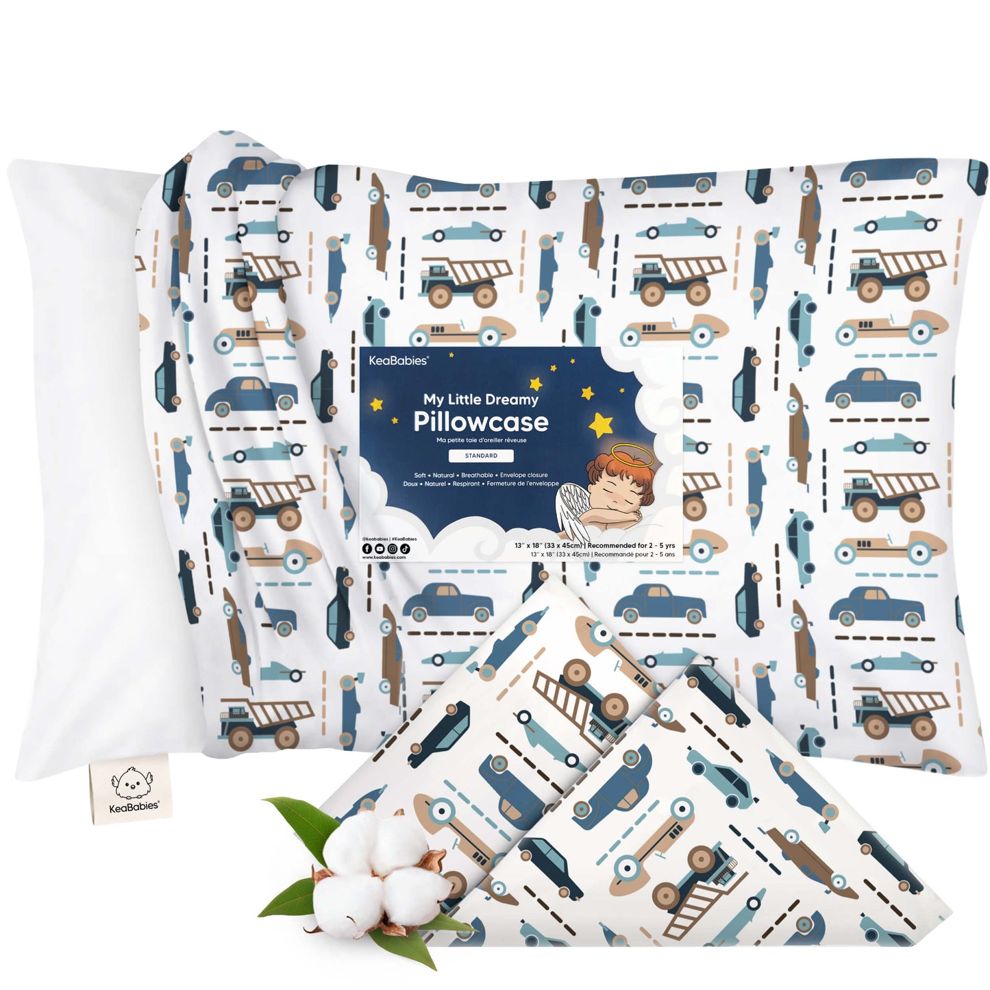 Printed Toddler Pillowcase 13X18" 32553308455098