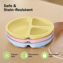 Load image into Gallery viewer, 3-Pack Prep Silicone Suction Plates (Popsicle)