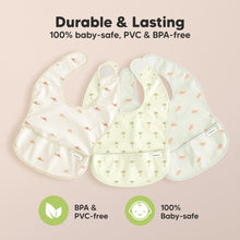 Load image into Gallery viewer, 3-Pack Presto Waterproof Bibs (Prism)
