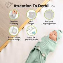 Load image into Gallery viewer, 3-Pack Soothe Swaddle Wraps with Knot Hats