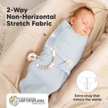 Load image into Gallery viewer, 3-Pack Soothe (Wren) Swaddle Wraps (Glacier)