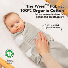 Load image into Gallery viewer, 3-Pack Soothe (Wren) Swaddle Wraps (Granite)