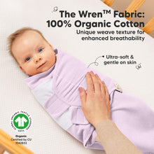 Load image into Gallery viewer, 3-Pack Soothe (Wren) Swaddle Wraps (Soft Lilac)