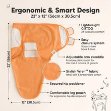 Load image into Gallery viewer, 3-Pack Soothe (Wren) Swaddle Wraps (Valiant)