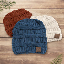 Load image into Gallery viewer, 3-Pack Warmzy Baby Beanies (Cobalt, M)