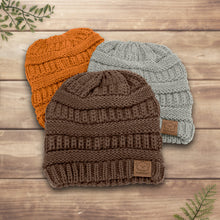 Load image into Gallery viewer, 3-Pack Warmzy Baby Beanies (Latte, M)