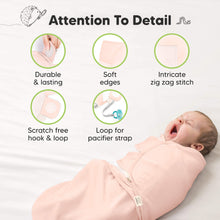 Load image into Gallery viewer, Attention To Detail
Durable & lasting
Soft edges
Intricate zig zag stitch
Scratch free hook & loop
Loop for pacifier strap