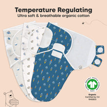 Load image into Gallery viewer, 3-Pack Soothe Swaddle Wraps (Cosmo)