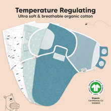 Load image into Gallery viewer, 3-Pack Soothe Swaddle Wraps (Galaxy)