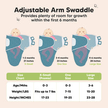 Load image into Gallery viewer, 3-Pack Soothe Swaddle Wraps (Galaxy)