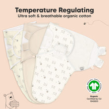 Load image into Gallery viewer, 3-Pack Soothe Swaddle Wraps (Bumble Bear)