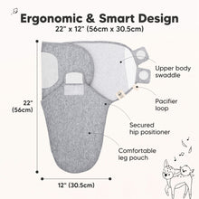 Load image into Gallery viewer, 3-Pack Soothe Swaddle Wraps