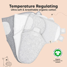 Load image into Gallery viewer, Temperature Regulating
Ultra soft & breathable organic cotton
Organic Certified by CU 1042833