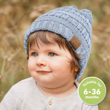 Load image into Gallery viewer, 3-Pack Warmzy Baby Beanies (Cobalt, M)