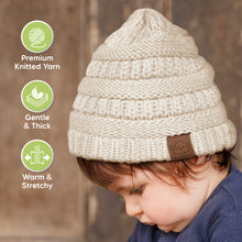 Load image into Gallery viewer, 3-Pack Warmzy Baby Beanies (Gust, M)