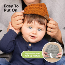 Load image into Gallery viewer, 3-Pack Warmzy Baby Beanies (Latte, M)
