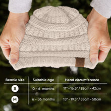 Load image into Gallery viewer, 3-Pack Warmzy Baby Beanies (Sunshine, M)