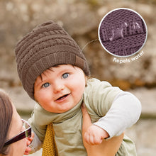 Load image into Gallery viewer, 3-Pack Warmzy Baby Beanies (Wine, M)