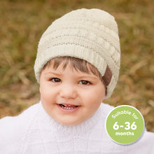 Load image into Gallery viewer, 3-Pack Warmzy Baby Beanies (Pale, M)
