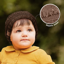 Load image into Gallery viewer, 3-Pack Warmzy Baby Beanies (Pecan, M)