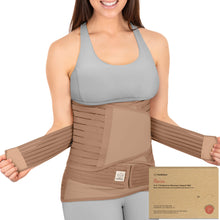 Load image into Gallery viewer, Revive 3-in-1 Postpartum Recovery Support Belt (Warm Tan)