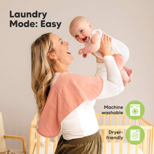 Load image into Gallery viewer, 4-Pack Hallo Burp Cloths (Flora Dew)