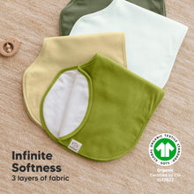 Load image into Gallery viewer, 4-Pack Hallo Burp Cloths (Palms)