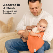 Load image into Gallery viewer, 4-Pack Hallo Burp Cloths (Phase)