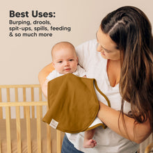 Load image into Gallery viewer, 4-Pack Hallo Burp Cloths (Phase)