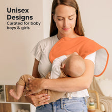 Load image into Gallery viewer, 4-Pack Hallo Burp Cloths (Phase)