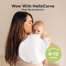 Load image into Gallery viewer, 4-Pack Hallo Burp Cloths (Soft White)