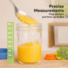 Load image into Gallery viewer, 4-Pack Prep Jars Food Glass Containers (Kea)