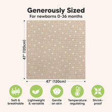 Load image into Gallery viewer, Lumi Muslin Swaddle Blankets (Wild Bloom)
