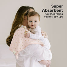 Load image into Gallery viewer, 5-Pack Lumi Muslin Burp Cloths (Wild Bloom)