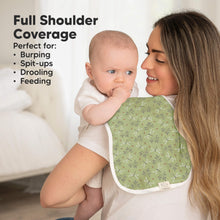 Load image into Gallery viewer, Softe Muslin Baby Burp Cloth (Fall Spores)