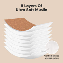 Load image into Gallery viewer, Softe Muslin Baby Burp Cloth (Fall Spores)