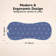 Load image into Gallery viewer, Softe Muslin Baby Burp Cloth (Marine Muse)