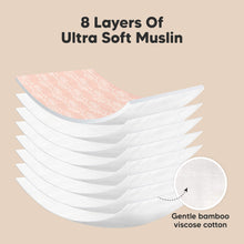 Load image into Gallery viewer, Softe Muslin Baby Burp Cloth (Marine Muse)