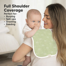 Load image into Gallery viewer, Softe Muslin Baby Burp Cloth (Wild Bloom)