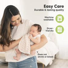 Load image into Gallery viewer, Softe Muslin Baby Burp Cloth (Wild Bloom)
