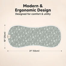 Load image into Gallery viewer, Softe Muslin Baby Burp Cloth (Fleur)