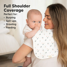 Load image into Gallery viewer, Softe Muslin Baby Burp Cloth (Fleur)
