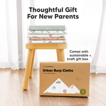 Load image into Gallery viewer, Urban Burp Cloths (Mesozoic)